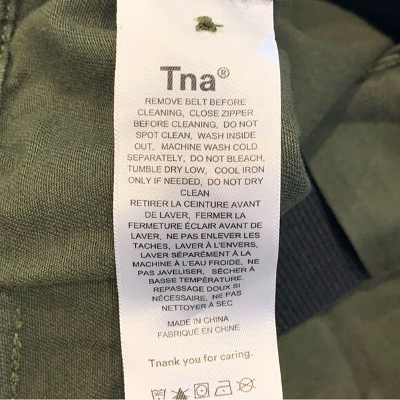 Aritzia TNA Green Fatigue Cargo Pants Size 2XL - Picture 9 of 12